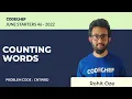 CNTWRD COUNTING WORDS July Starters46 2022 Problem Solutions CodeChef