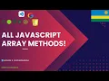 Mastering JavaScript Arrays Built-in Functions Explained in Kinyarwanda with Examples