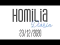 Daily Homily Let us sing a song of thanksgiving to the Lord December 23 2020
