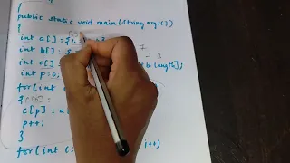 Java program to merge 2 arrays in Tamil Java interview programs in Tamil Java array program Tamil