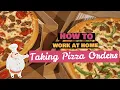 Work At Home For Pizza Hut - Now Hiring Order Entry Agents