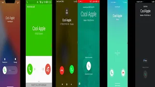 Samsung Galaxy J1 vs Xiaomi Redmi 9 vs Nobby X800 and iPhone screen calls recordings