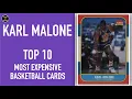 Karl Malone Top 10 Most Expensive Basketball Cards Sold on Ebay January - March 2021