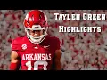 Taylen Green 2024 Full Season Highlights Arkansas QB MAJOR 2025 Potential