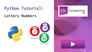 Lottery Numbers Python Challenge 101Computing net