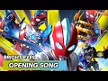 Ultraman Omega Opening full instrumental - BRIGHT EYES ASH Lyrics Karaoke
