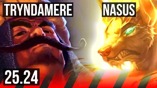 TRYNDAMERE vs NASUS TOP NA Grandmaster 25 24