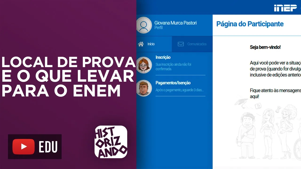 COMO ACESSAR O LOCAL DE PROVA DO ENEM 2021  | O QUE LEVAR PARA O ENEM