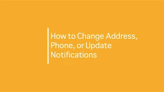 How to Update Address Phone and Notifications on your Openforce IC Portal Account
