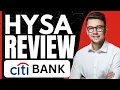 Citi Bank High Yield Savings Review 2026