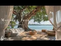 Download Lagu Morning Jazz In Lakeside | Cozy Outdoor Coffee Shop Ambience With Gentle Melody To Relax