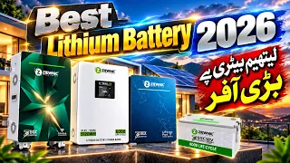 Ziewnic Lithium Battery Review 2026 | 51.2V LiFePO4 Battery | 8000 Life Cycles | Best Solar Battery