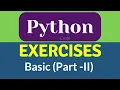 Python Basic Part - II