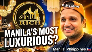 Inside Manila’s 🇵🇭 Most Luxurious Indian 🇮🇳 Restaurant! (Weekend Dinner) 🥂