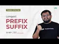 POTD - 2024 Longest Prefix Suffix Problem of the Day GeeksforGeeks Practice