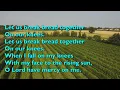 Let Us Break Bread Together 3vv with for congregations