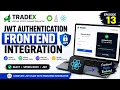 TradeX Spring Boot Project Series 13 JWT Authentication Frontend Integration