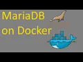 How to run Mariadb in Docker and Connect Remotely