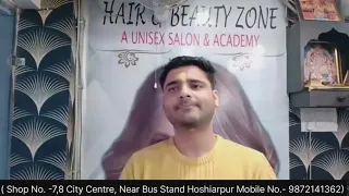hair and beauty zone hoshiarpur 