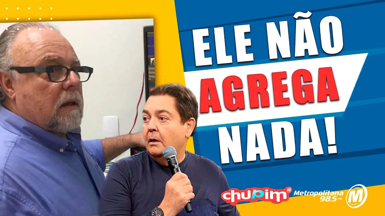 ALBERTO LUCHETTI FALA DOS BASTIDORES COM FAUSTÃO