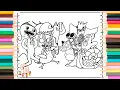 Garten Of Banban Chapter 3 Coloring Pages All New Monster NCS Music