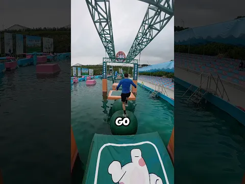 Helping bro cross Longkou course reverse
