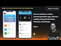 How to build an online Learning mobile app without coding using FlutterFlow and Firebase - Part 1