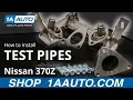 How to Install Invidia Test Pipes 09-19 Nissan 370Z