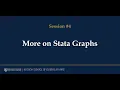 Learning Stata - Session 4 More on Stata Graph