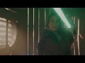 Mae Assassin vs Jedi Master Indara Fight Carrie-Anne Moss Death Scene Star Wars Acolyte Episode 1