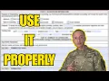 Use new Army Counseling Form - DA Form 4856 Explained