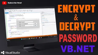 How to Encrypt and Decrypt Password in VB NET