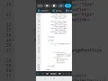 Dropdown Font-Size