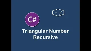triangular number recursive in c