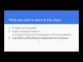 CS3A Week 1 Learning outcomes edited