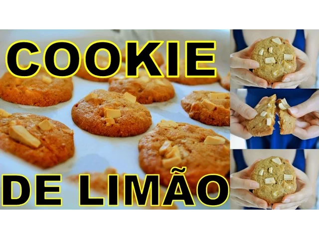 O MELHOR COOKIE DE LIMÃO DO MUNDO