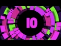 1 min Countdown Timer v 276 circle clock with sound effects and voice 4k