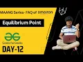 Day-12 Amazon interview question Equilibrium Point Brute - Optimal Full Explanation Hindi