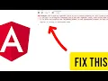Angular 18 How to fix NG0303 Can t bind to ngForOf Error