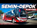 Terminalnya Enak Banget! Trip Bus Legend SANTOSO Semin-Depok