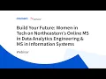 Northeastern DAE MSIS Women in Tech