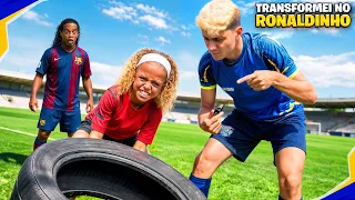 TREINANDO O ENZO FORTES ATÉ ELE VIRAR O NOVO RONALDINHO! *treino intenso!