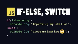 Learn JavaScript If-Else Logical Operators Switch