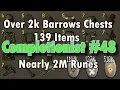 Completionist - Hunting My Final Barrows Items 2k Barrows Chests Loot