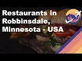 Restaurants in Robbinsdale Minnesota - USA