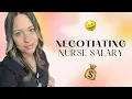 Salary negotiation tips How to negotiate salaries a nurse