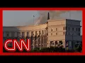 Download Lagu Russia strikes Ukrainian government building for first time, in largest air attack of war