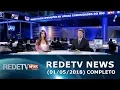 Download Lagu RedeTV News (01/05/18) | Completo