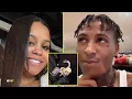 NBA YoungBoy s Wife Gifts YoungBoy A Diamond Chain With All Their Kids Names On It For His Birt ay