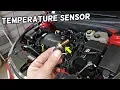 CHEVROLET OPEL 1 8 ECOTEC ENGINE WATER TEMPERATURE SENSOR LOCATION REPLACEMENT CRUZE SONIC ASTRA